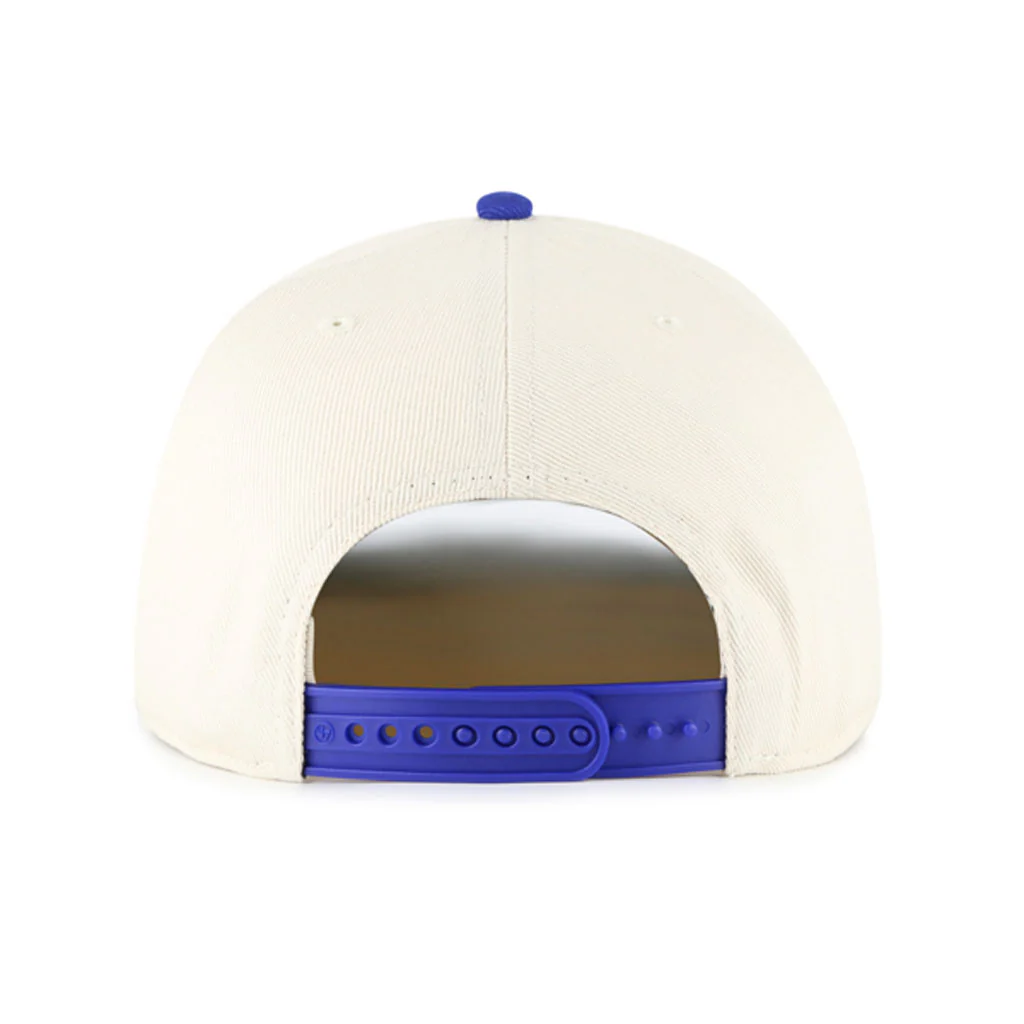 MLB Milwaukee Brewers '47 Pomona Two-Tone Hitch Adjustable Hat - Cream - Image 3