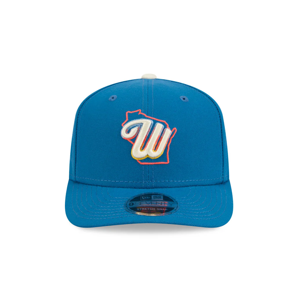 MLB Milwaukee Brewers New Era 2026 City Connect 9SEVENTY Snapback Hat - Navy - Image 3