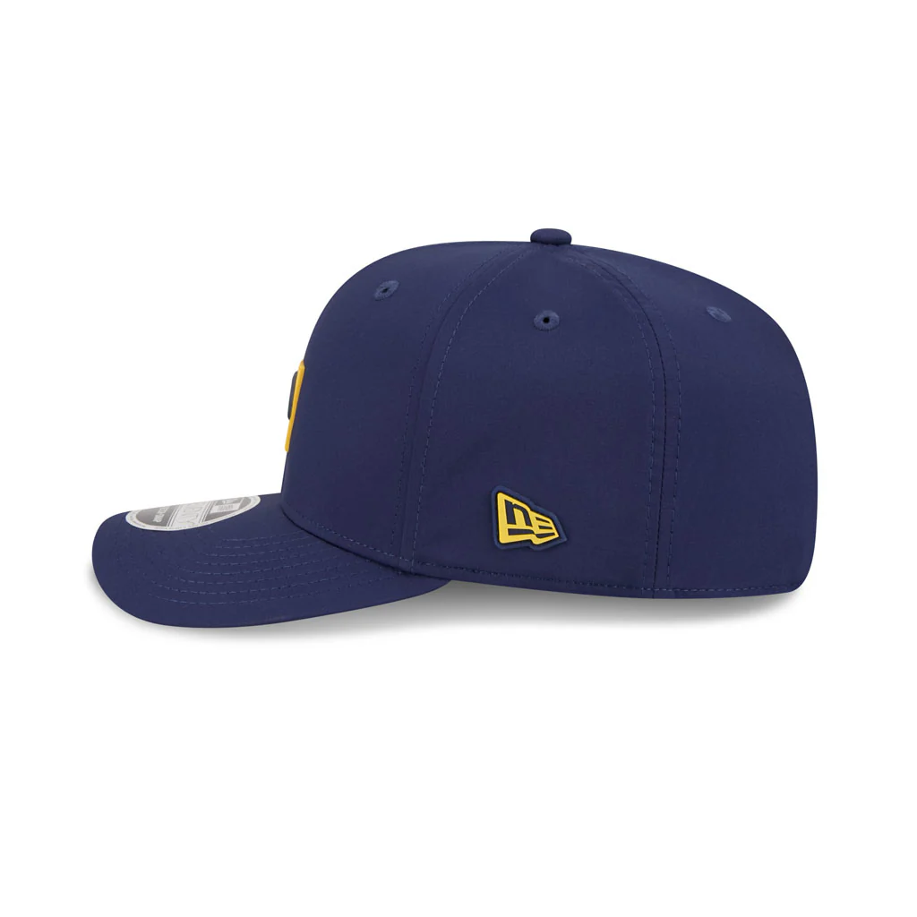 MLB Milwaukee Brewers New Era 2026 Clubhouse 9SEVENTY Stretch Snap Hat - Blue - Image 4