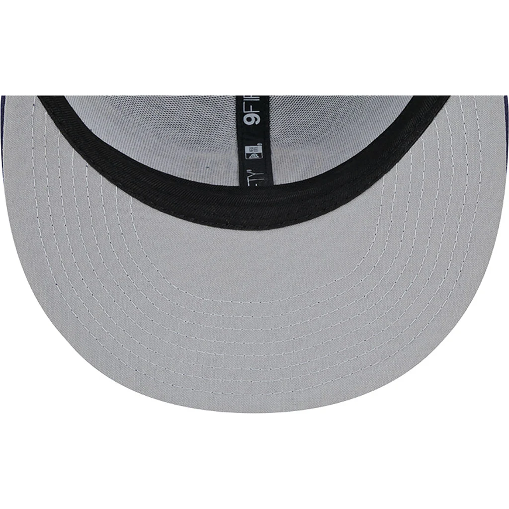 MLB Milwaukee Brewers New Era OTC Trucker 9FIFTY Snapback Hat - Navy - Image 7