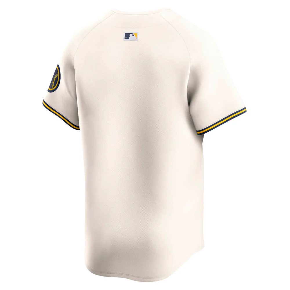 MLB Milwaukee Brewers Nike Home Limited Jersey - Image 3