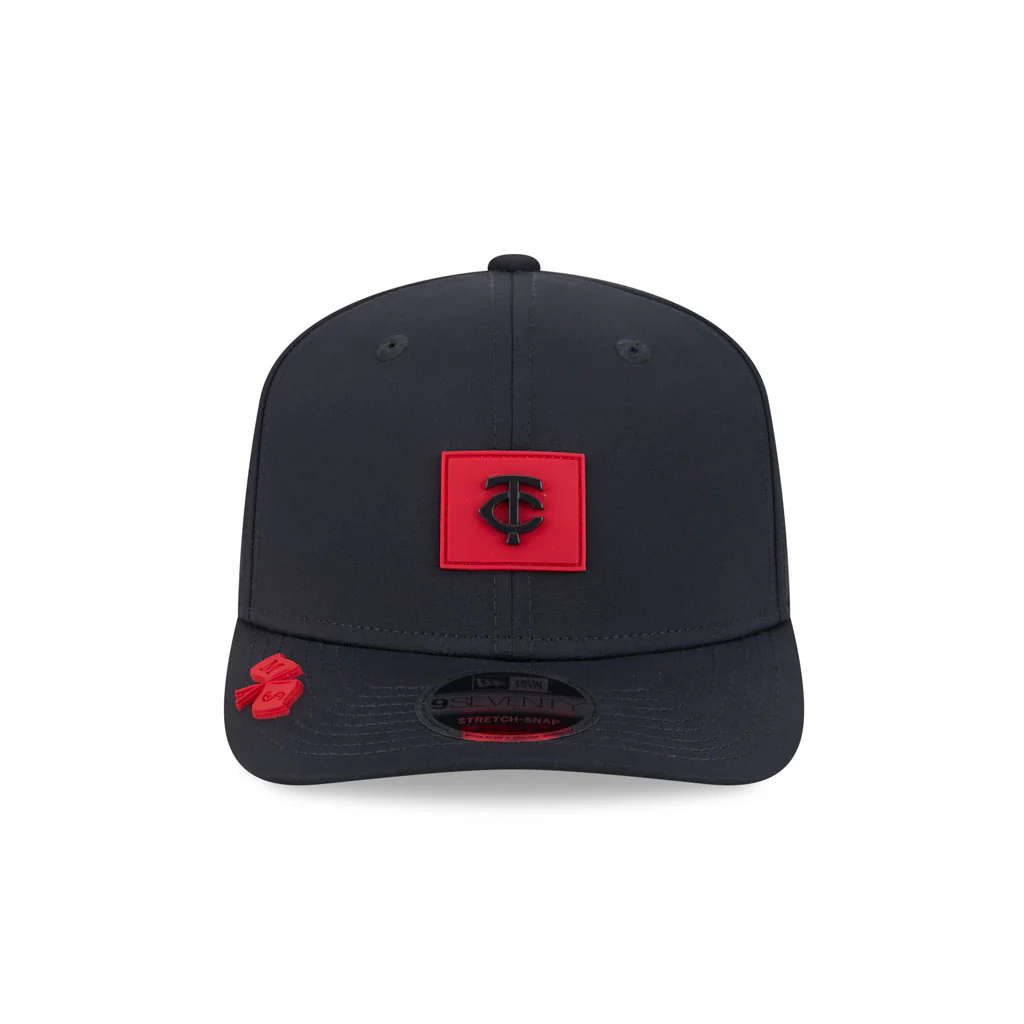 MLB Minnesota Twins New Era 2026 Clubhouse 9SEVENTY Stretch Snap Hat - Navy - Image 3