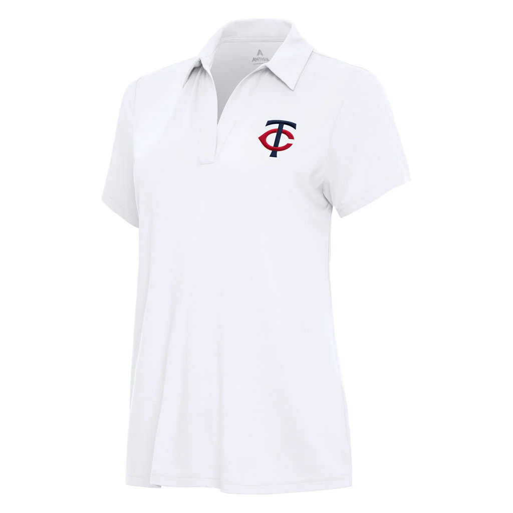 MLB Minnesota Twins Women's Antigua Era Polo - White