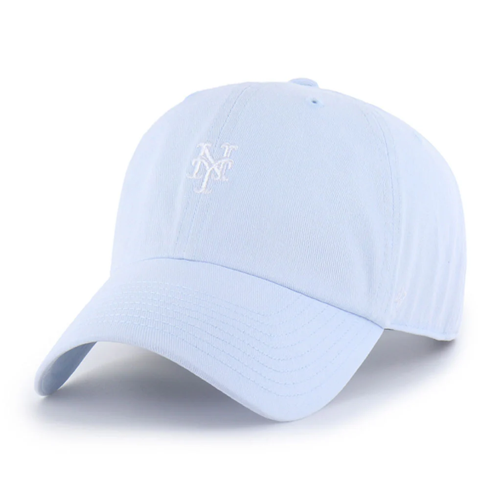 MLB New York Mets '47 Blue Digital Clean Up Adjustable Hat - Blue
