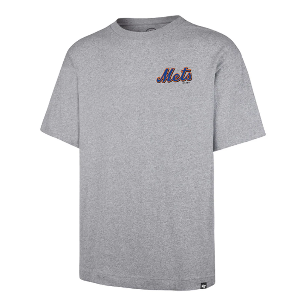 MLB New York Mets '47 History Lock Foundation T-Shirt - Gray