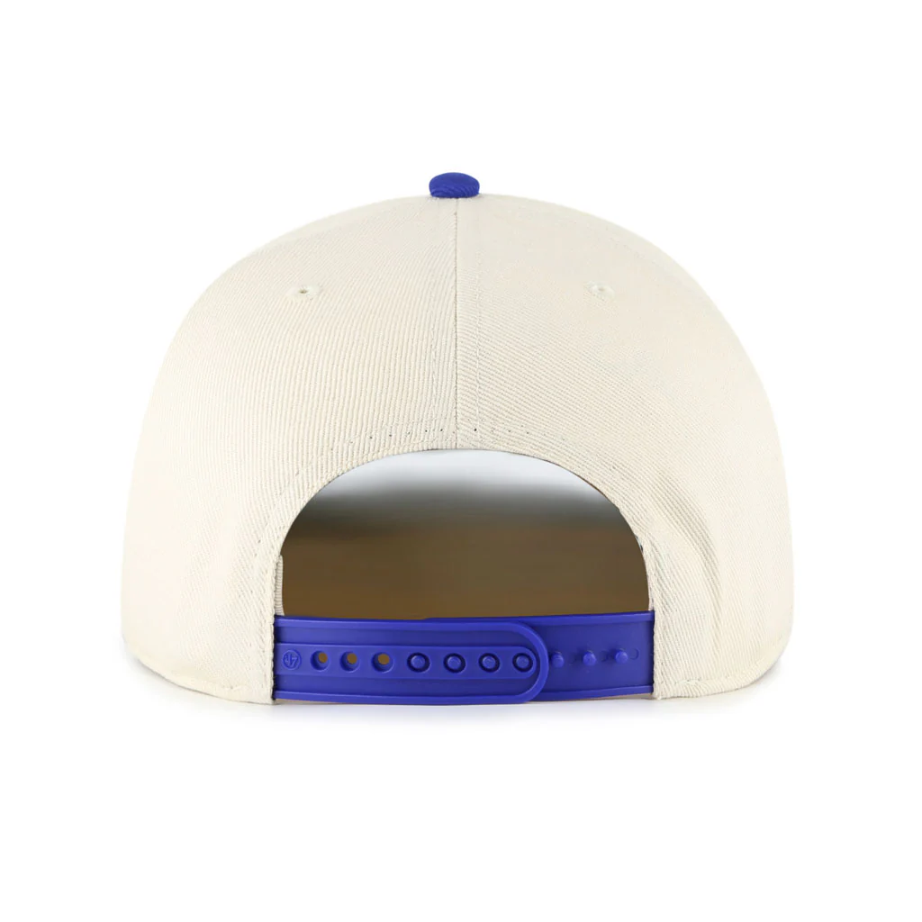 MLB New York Mets '47 Pomona Two-Tone Hitch Adjustable Hat - Cream - Image 3