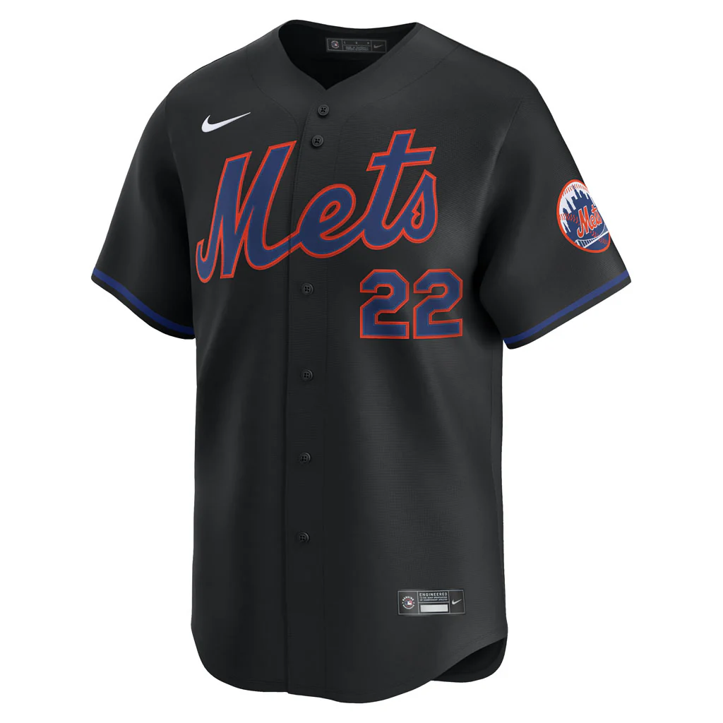 MLB New York Mets Juan Soto Nike Alternate Limited Jersey - Black - Image 2