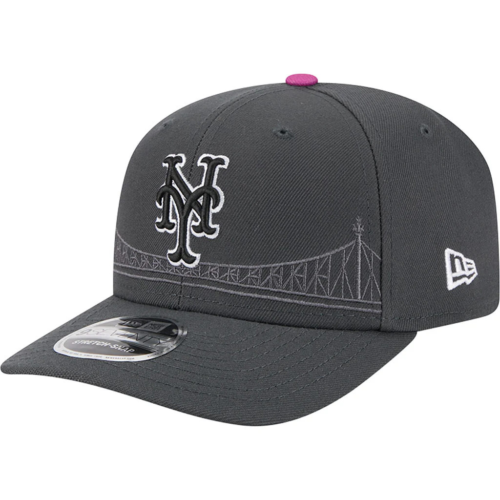 MLB New York Mets New Era 2024 City Connect 9SEVENTY Snapback Hat - Graphite