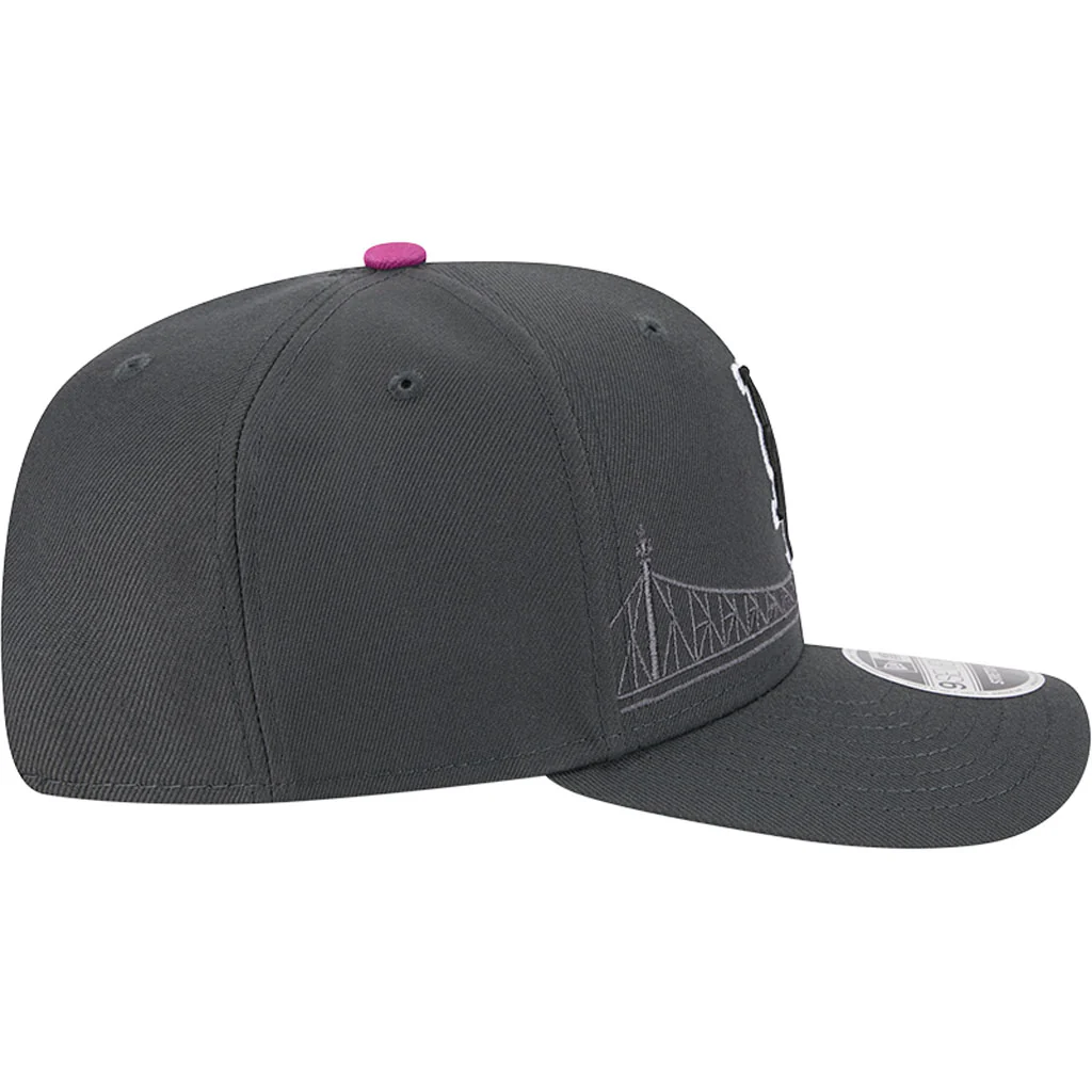 MLB New York Mets New Era 2024 City Connect 9SEVENTY Snapback Hat - Graphite - Image 5