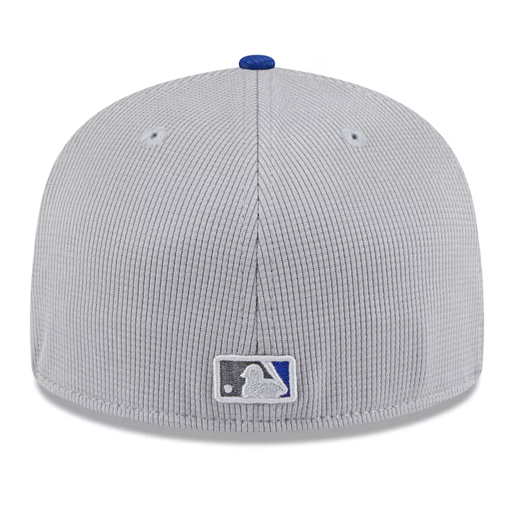 MLB New York Mets New Era 2025 Graphite Batting Practice 59FIFTY Fitted Hat - Graphite - Image 4