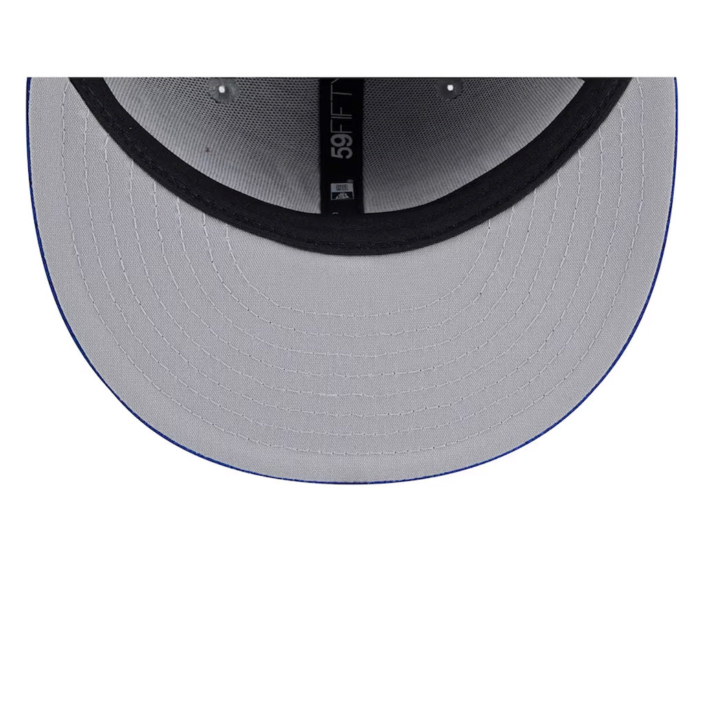 MLB New York Mets New Era 2025 Graphite Batting Practice 59FIFTY Fitted Hat - Graphite - Image 5