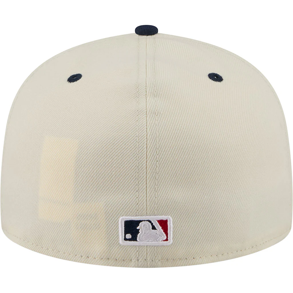 MLB New York Mets New Era 2026 4th of July 59FIFTY Fitted Hat - Cream - Image 6
