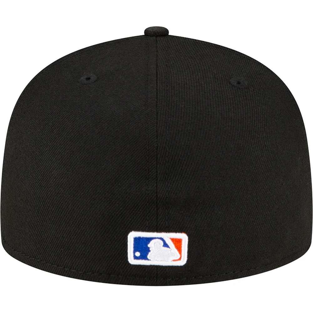 MLB New York Mets New Era Authentic Collection Alternate On-Field 59FIFTY Fitted Hat - Black - Image 4