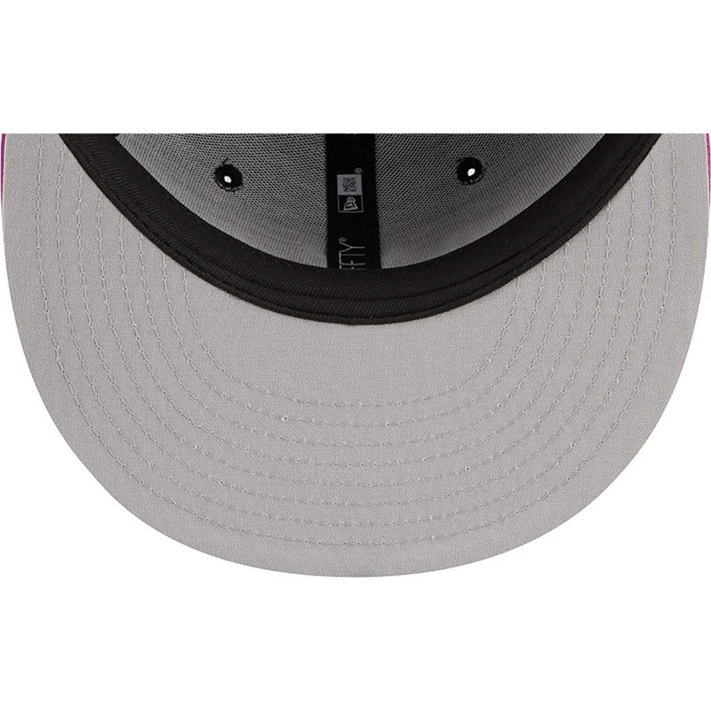 MLB New York Mets New Era City Connect Batting Practice 59FIFTY Fitted Hat - Black - Image 7