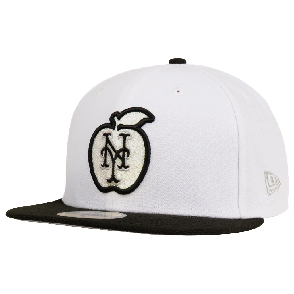 MLB New York Mets New Era Space Shuttle 59FIFTY Fitted Hat - White - Image 2