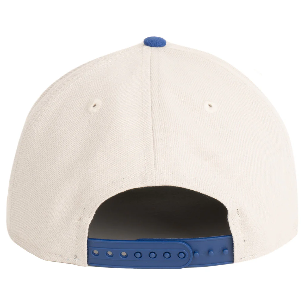 MLB New York Mets New Era Two-Tone Primary Team Color Stone 9FIFTY A-Frame Snapback Hat - Stone - Image 2