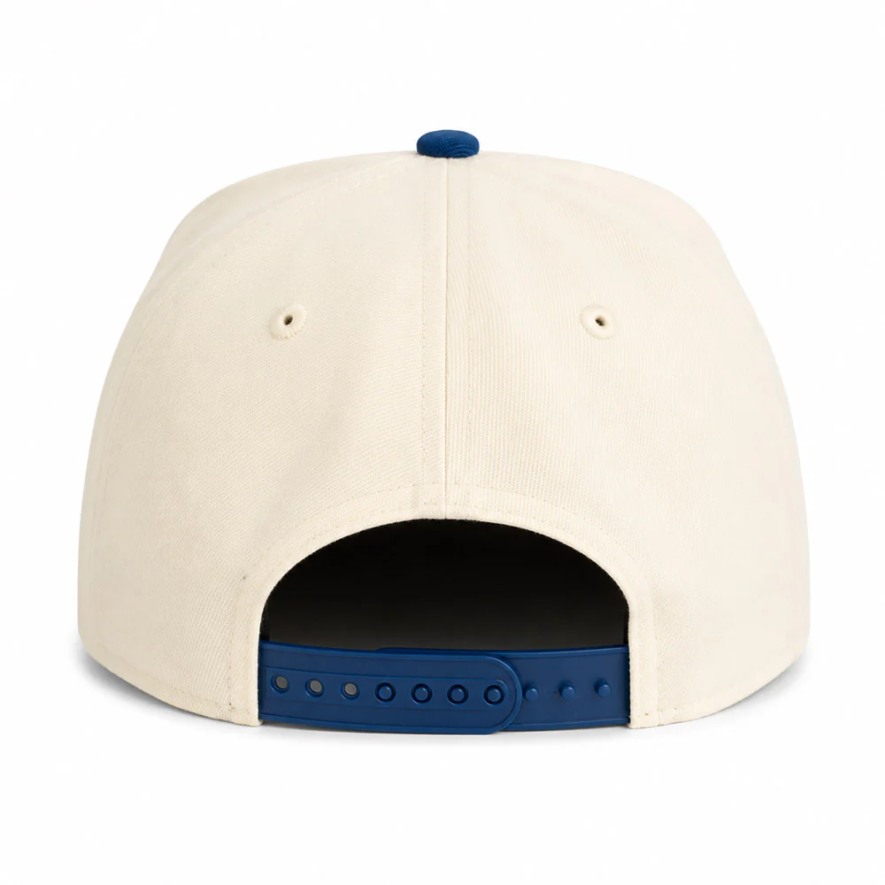 MLB New York Mets New Era Two-Tone Summer Flower 9FIFTY A-Frame Snapback Hat - Cream - Image 3