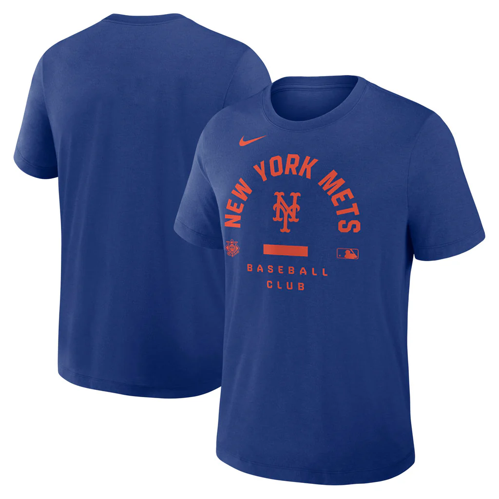 MLB New York Mets Nike 2026 Early Work T-Shirt - Blue