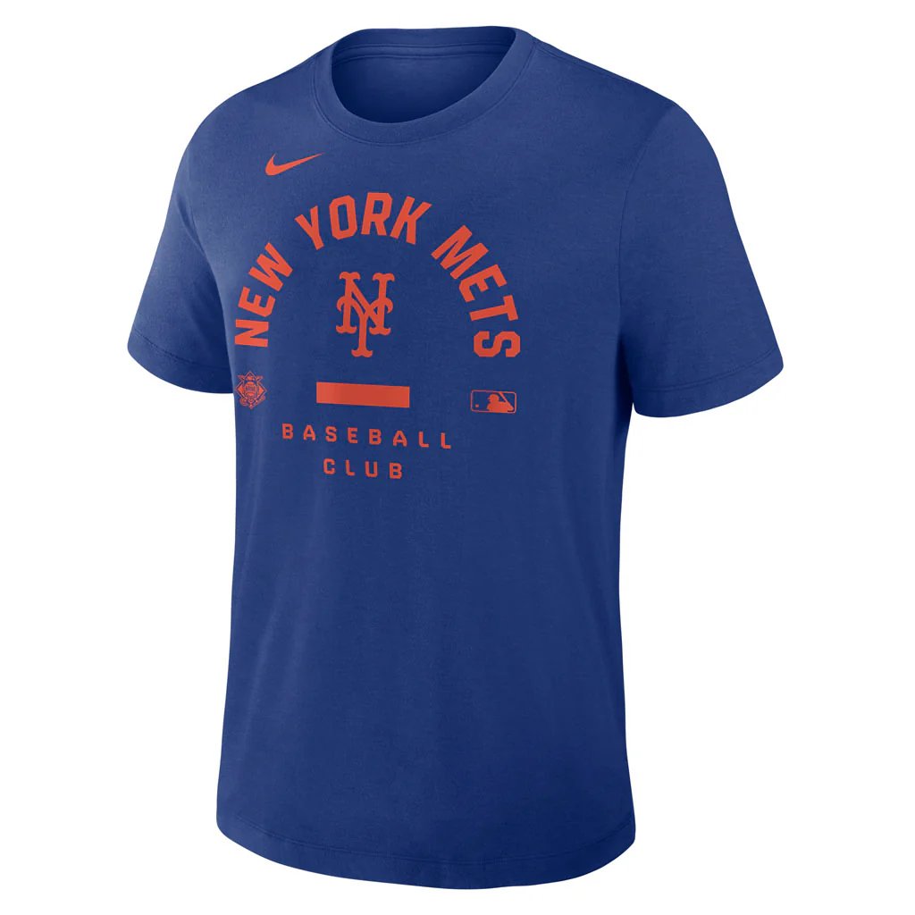 MLB New York Mets Nike 2026 Early Work T-Shirt - Blue - Image 2