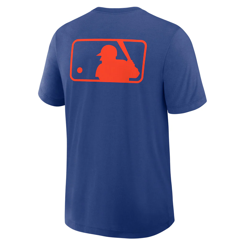 MLB New York Mets Nike 2025 Early Work T-Shirt - Blue - Image 3