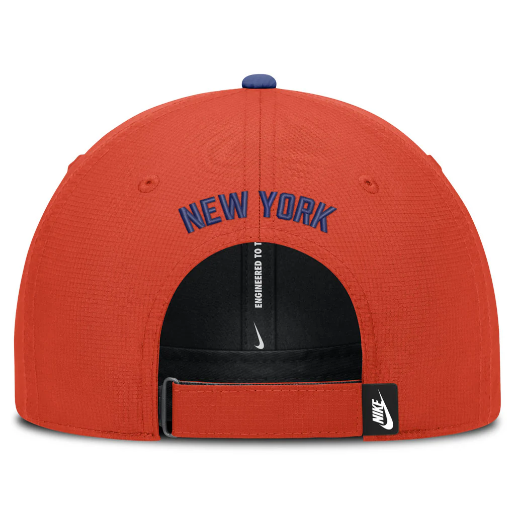 MLB New York Mets Nike Cooperstown Ripstop Adjustable Hat - Orange - Image 4