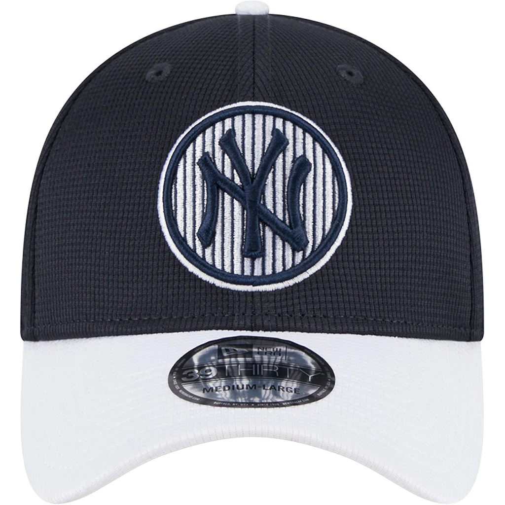 MLB New York Yankees New Era 2025 Batting Practice 39THIRTY Flex Fit Hat - Navy - Image 3