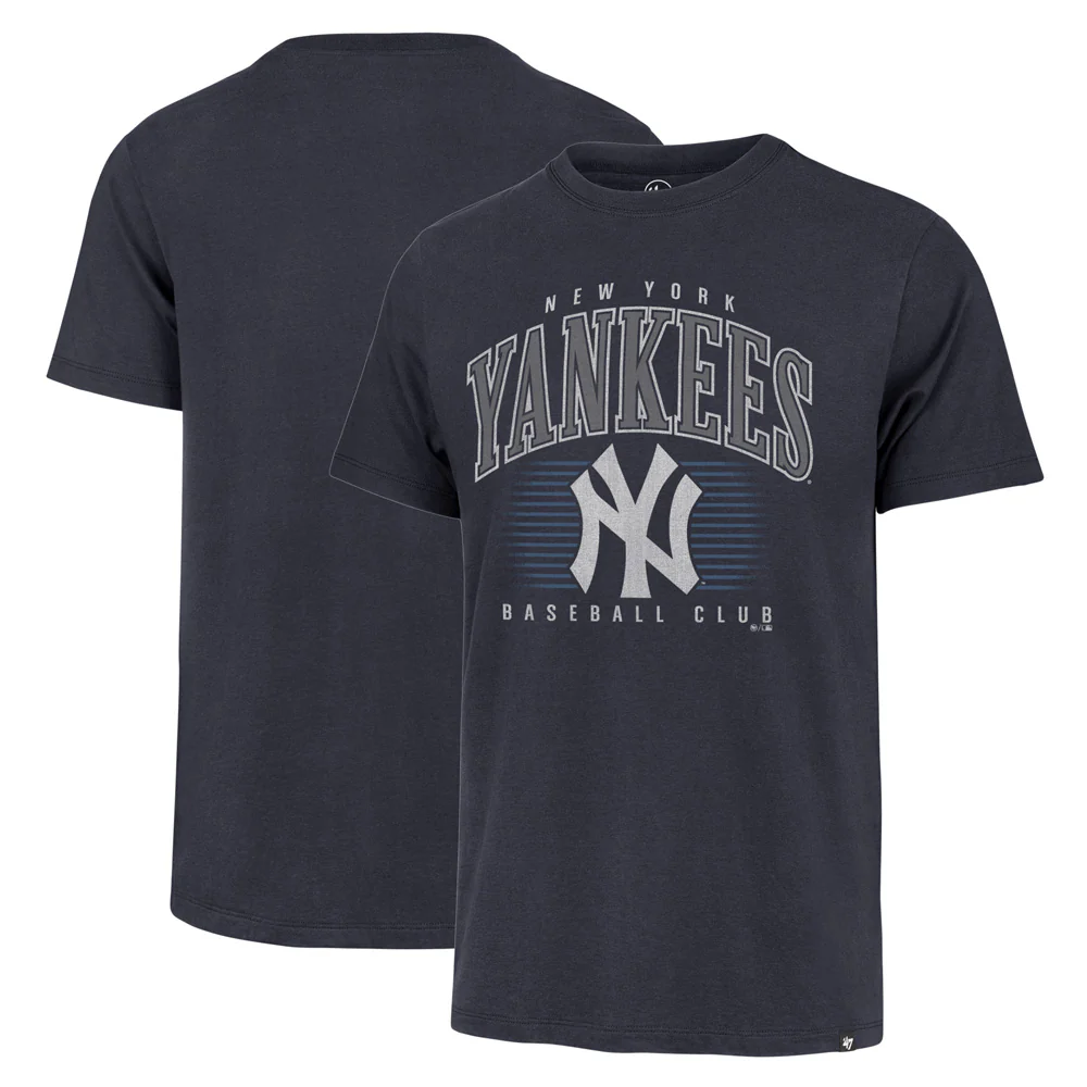 MLB New York Yankees '47 Double Header Franklin T-Shirt - Navy