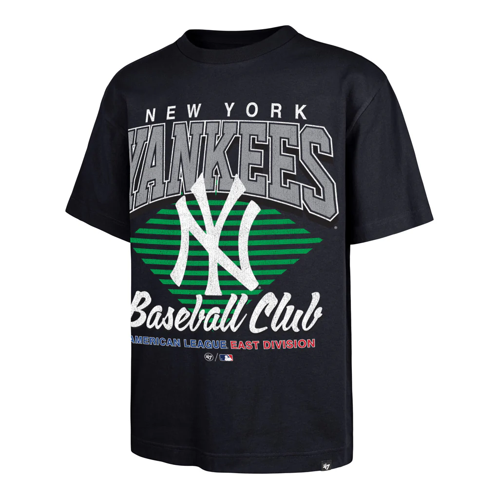MLB New York Yankees '47 Extended Play Foundation T-Shirt - Navy