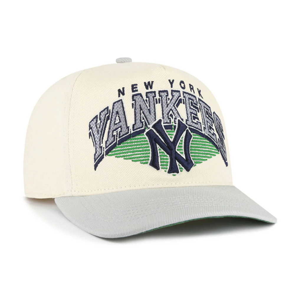 MLB New York Yankees '47 Pomona Two-Tone Hitch Adjustable Hat - Cream - Image 2