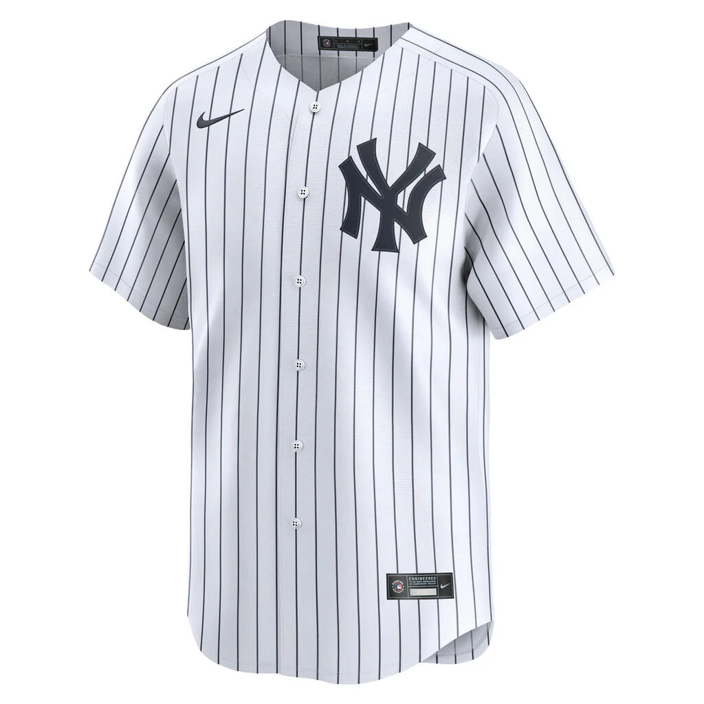 MLB New York Yankees Aaron Judge Nike Home Limited Jersey - White - Image 2