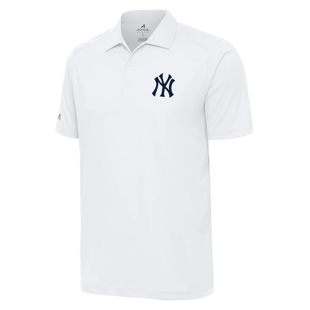 MLB New York Yankees Antigua Tribute Polo - White