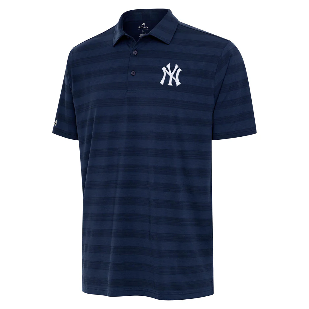 MLB New York Yankees Antigua Tunnel Polo - Navy