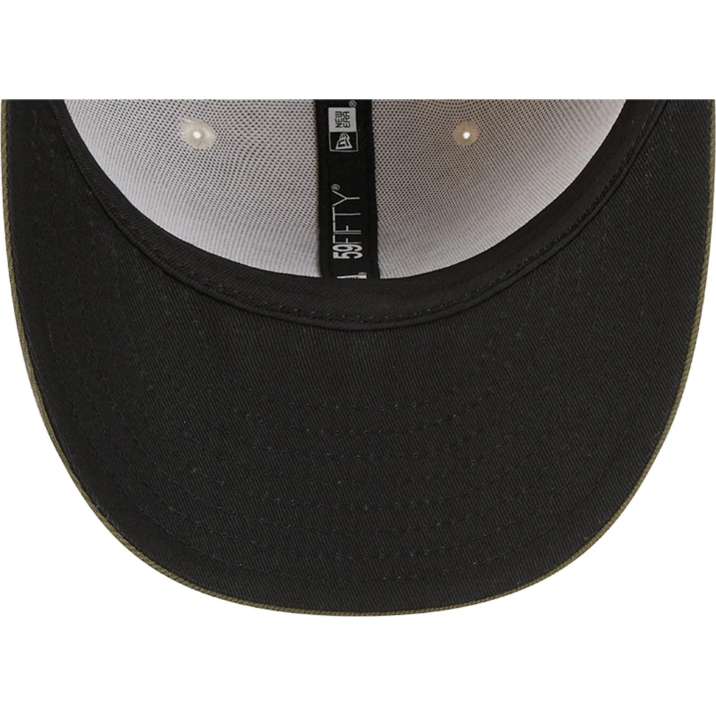 MLB New York Yankees New Era 2025 Armed Forces Day 59FIFTY Fitted Hat - Stone - Image 5