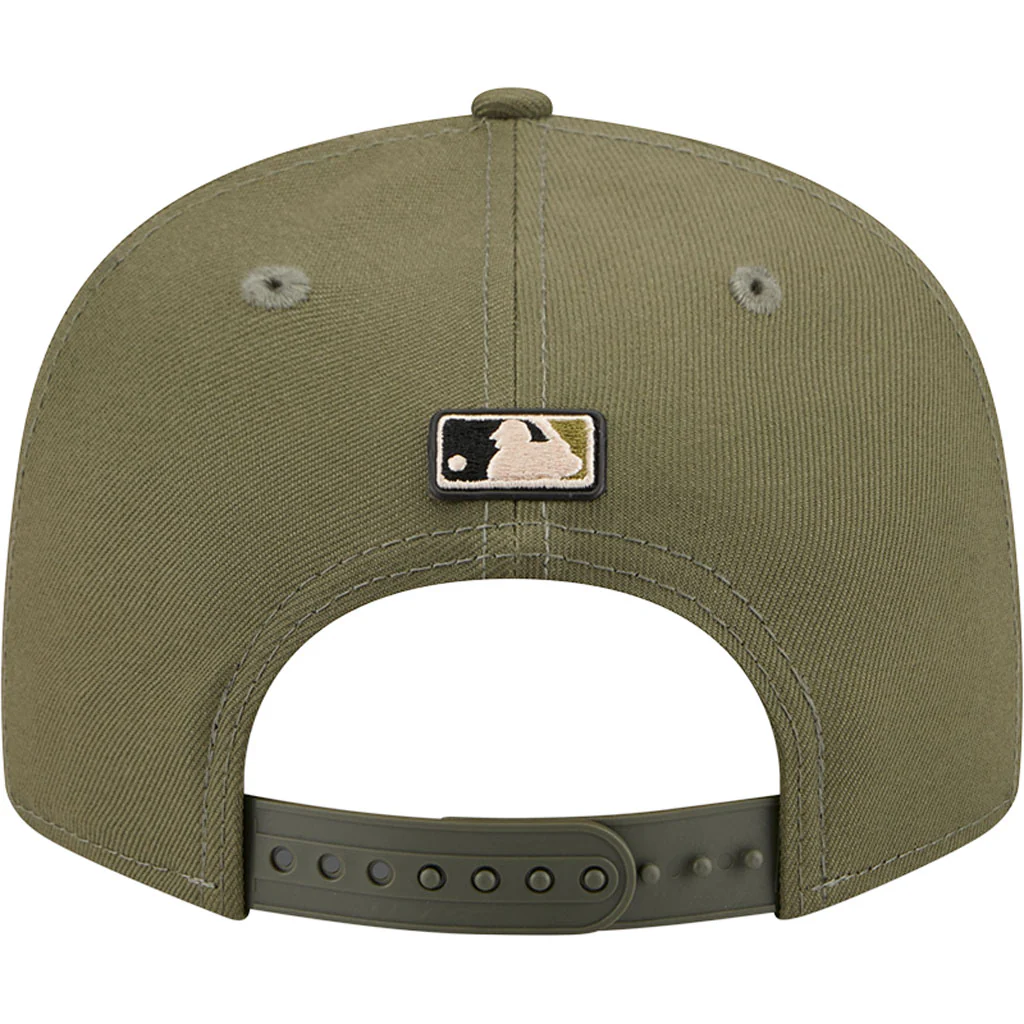 MLB New York Yankees New Era 2026 Armed Forces Day 9FIFTY Snapback Hat - Green - Image 6