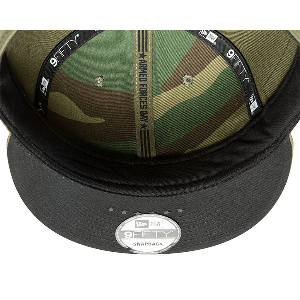 MLB New York Yankees New Era 2026 Armed Forces Day 9FIFTY Snapback Hat - Green - Image 7