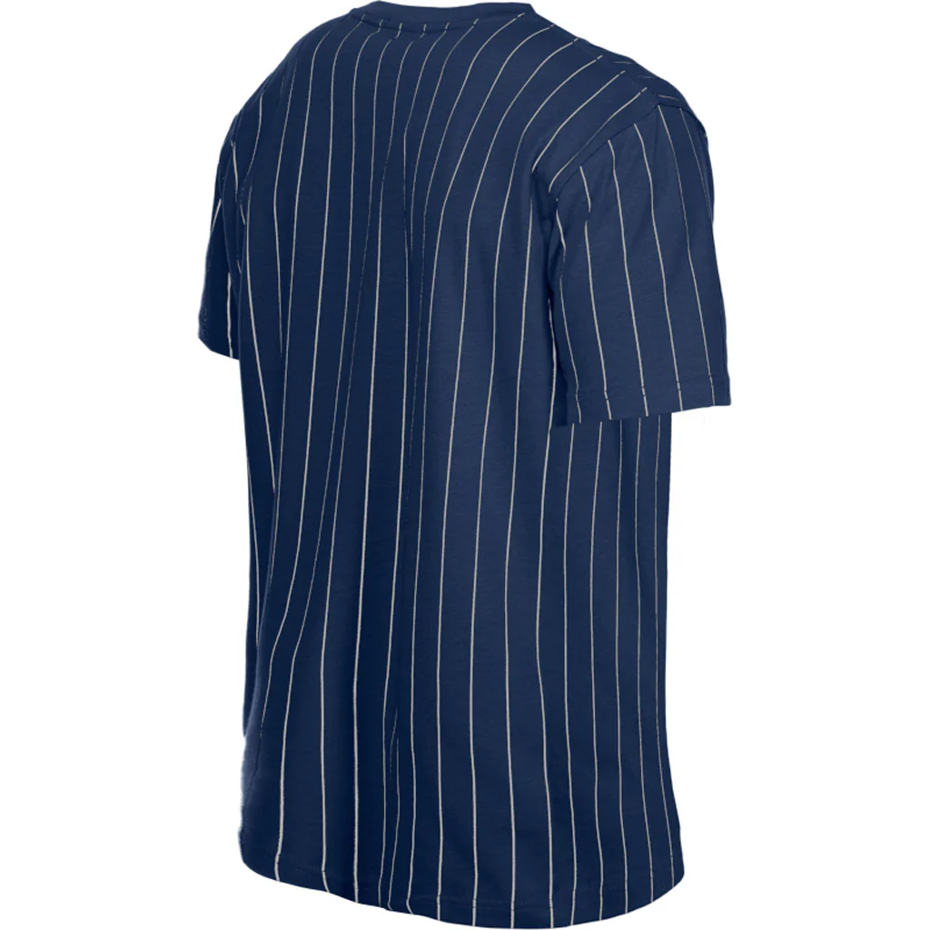 MLB New York Yankees New Era 2026 Pinstripe Jersey T-shirt - Blue - Image 3