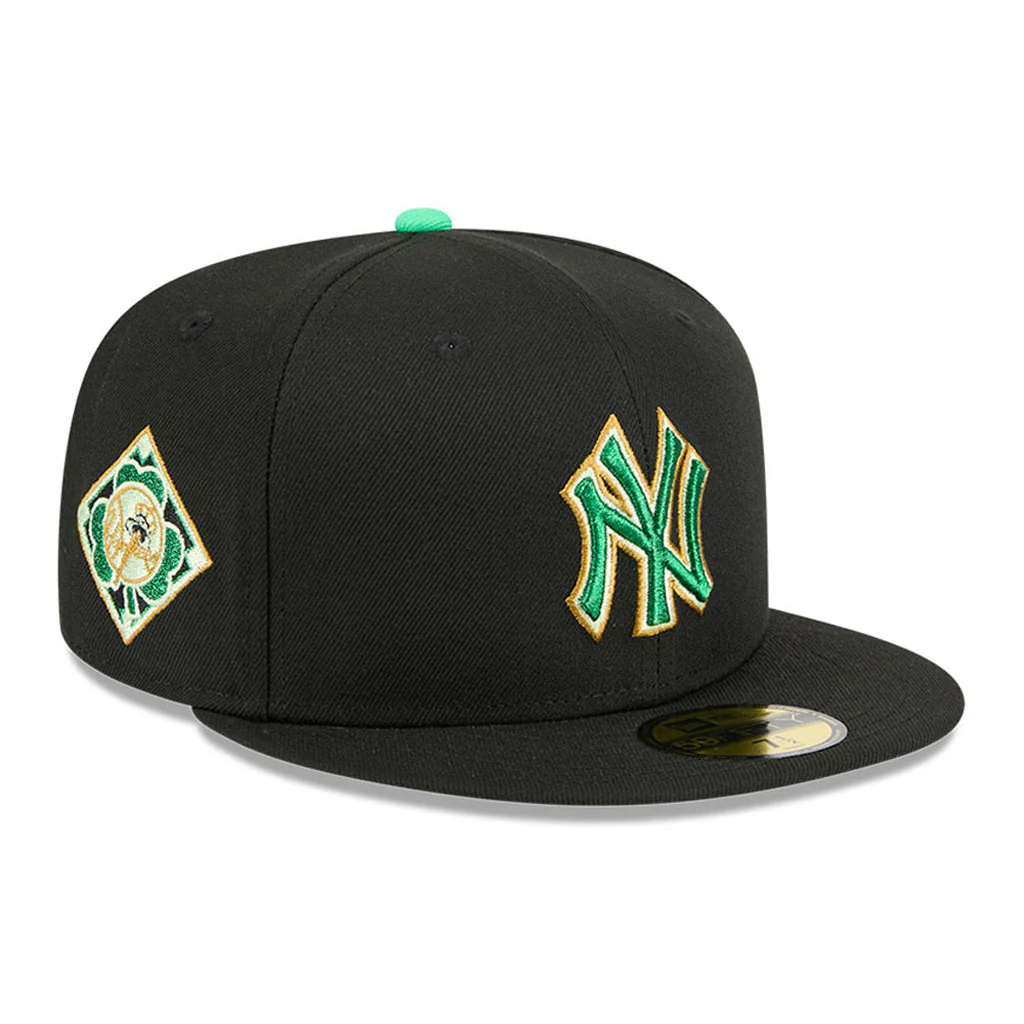 MLB New York Yankees New Era 2026 St Patricks Day 59FIFTY Fitted Hat - Black - Image 2