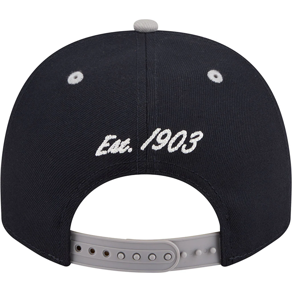MLB New York Yankees New Era Arched 9FIFTY A-Frame Snapback Hat - Navy - Image 6