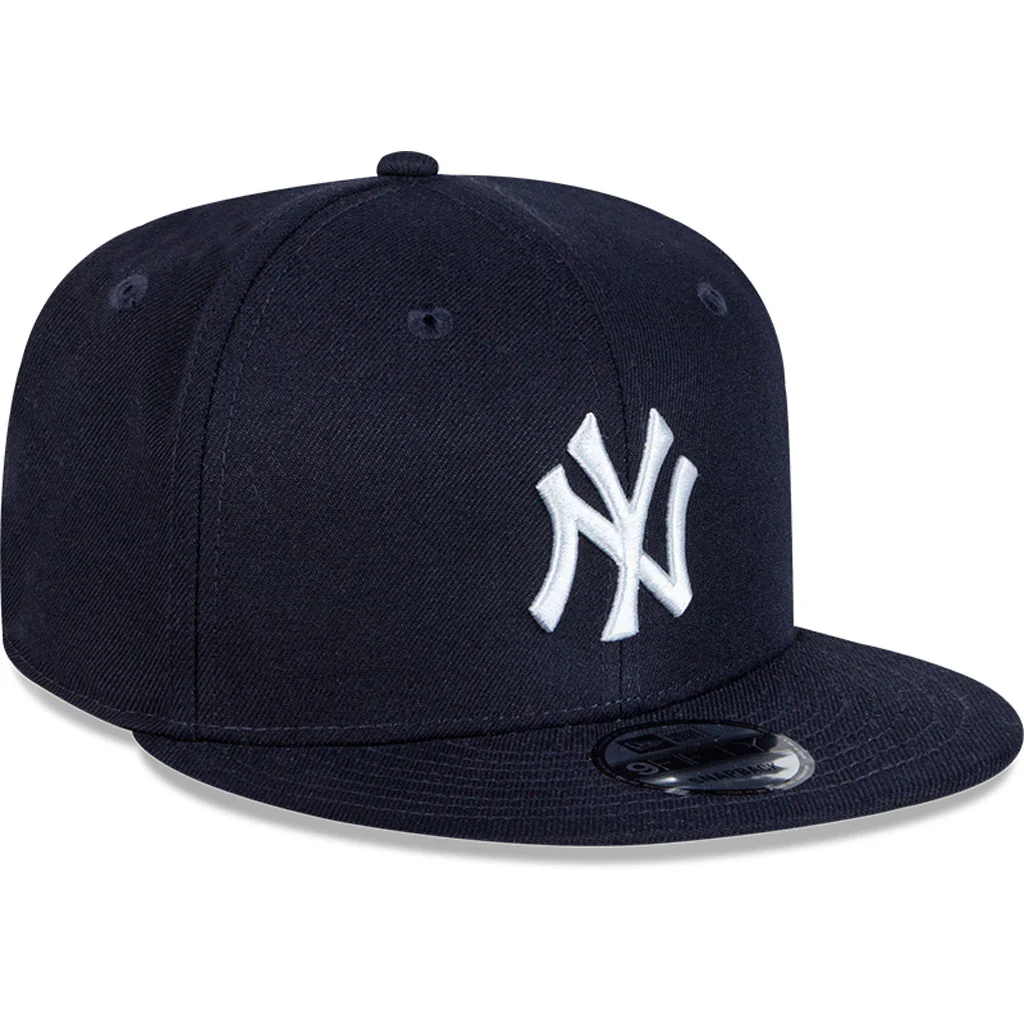 MLB New York Yankees New Era Basic 9FIFTY Snapback Hat - Navy - Image 2