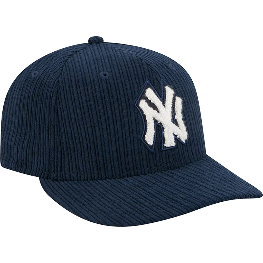 MLB New York Yankees New Era Chenille Pop 59FIFTY Fitted Hat - Navy - Image 2