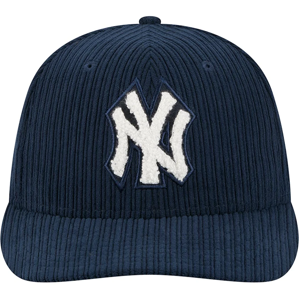 MLB New York Yankees New Era Chenille Pop 59FIFTY Fitted Hat - Navy - Image 3