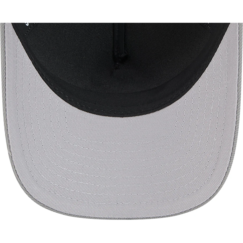 MLB New York Yankees New Era Gray Tonal 9FORTY M-Crown Snapback Trucker Hat - Gray - Image 5