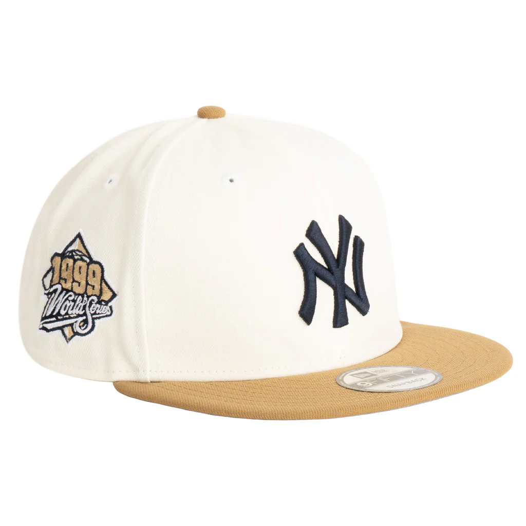 MLB New York Yankees New Era Harvester 9FIFTY Snapback Hat - Wheat - Image 2