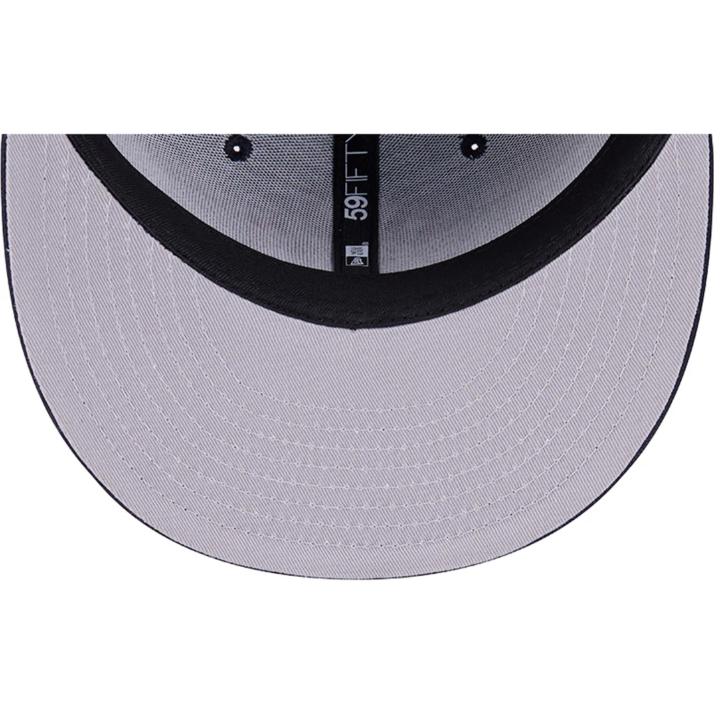 MLB New York Yankees New Era Neon 59FIFTY Fitted Hat - Navy - Image 5