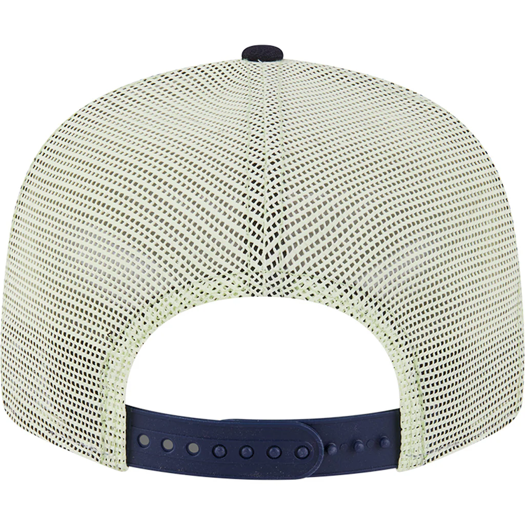 MLB New York Yankees New Era Neon Trucker 9FIFTY Snapback Hat - Navy - Image 4