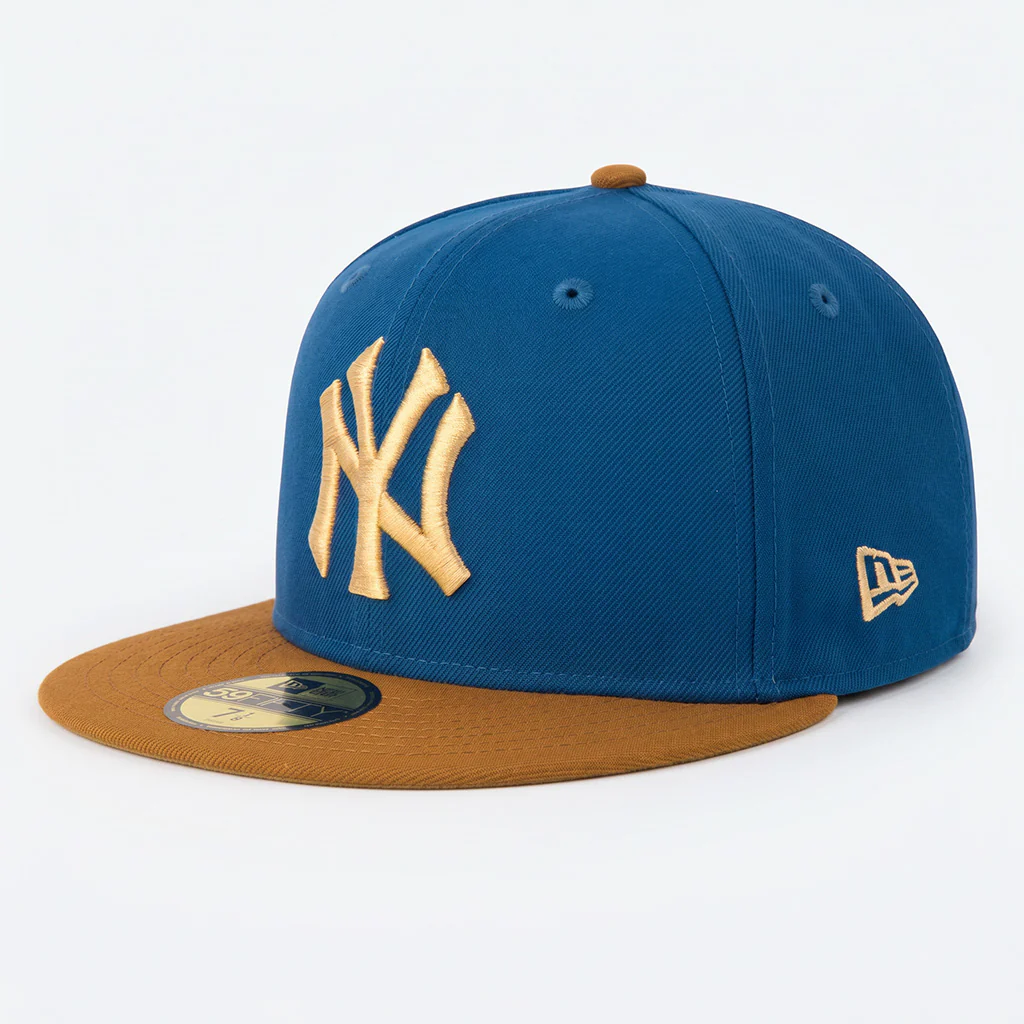 MLB New York Yankees New Era Rodeo 59FIFTY Fitted Hat- Blue - Image 2
