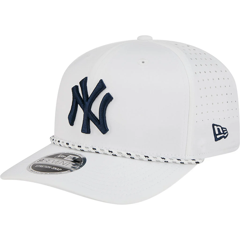 MLB New York Yankees New Era Sport 9SEVENTY Stretch Snapback Hat - White