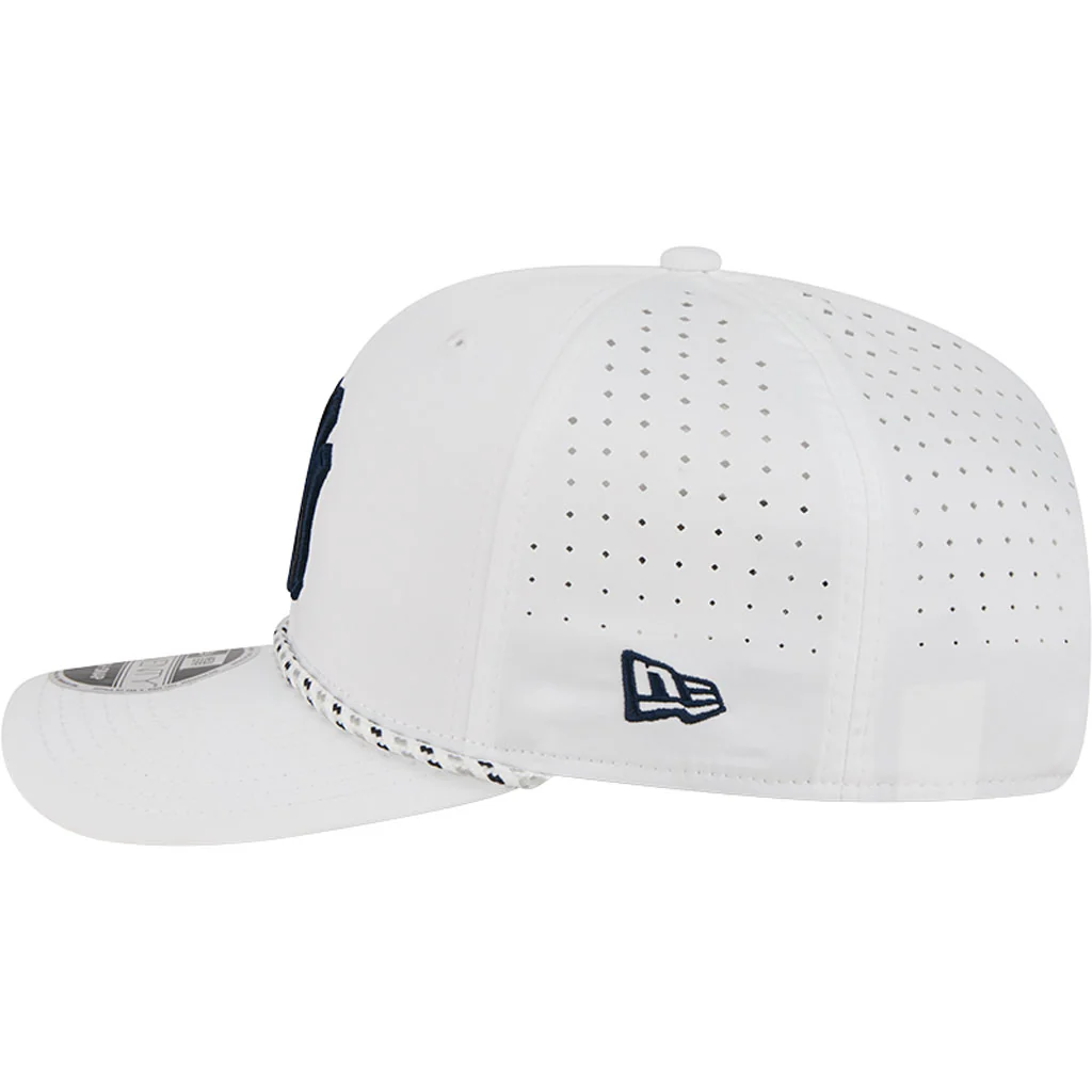 MLB New York Yankees New Era Sport 9SEVENTY Stretch Snapback Hat - White - Image 4