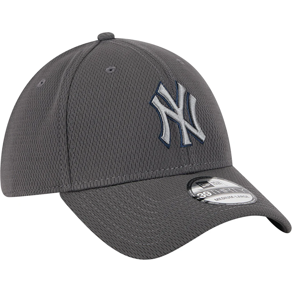 MLB New York Yankees New Era Tonal Graphite 39THIRTY Flex Fit Hat - Graphite - Image 2