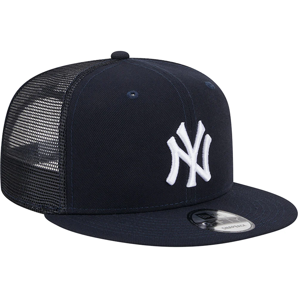 MLB New York Yankees New Era 9FIFTY Snapback Trucker Hat - Navy - Image 2